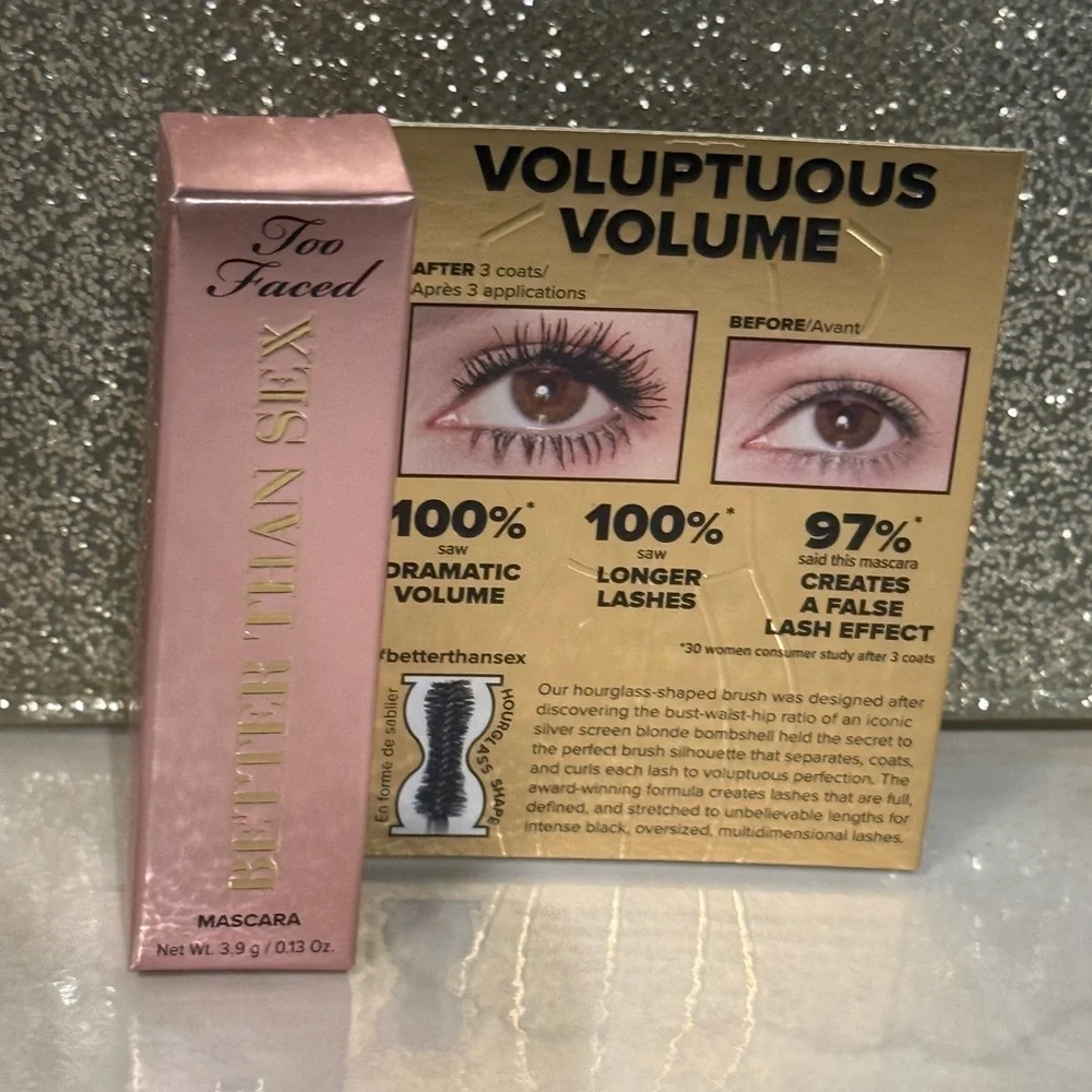 5 for $25 item 🌺 Mini Too Faced Better Than Sex Mascara